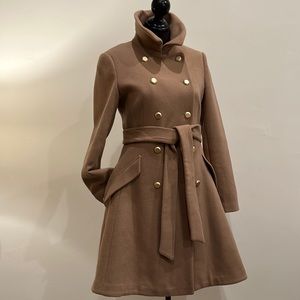 DKNY wool blend coat